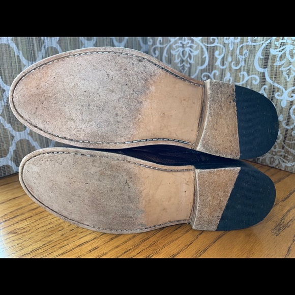 Frye Jaden Roper Brown Leather Boots W5.5 - Picture 7 of 9